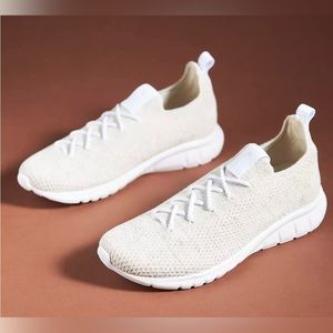 Nisolo Athleisure Eco-Knit Sneakers in Sand NWOT
